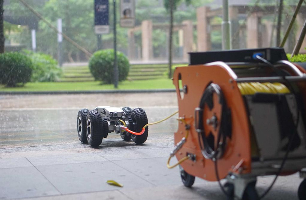 285茶亭管道检测机器人