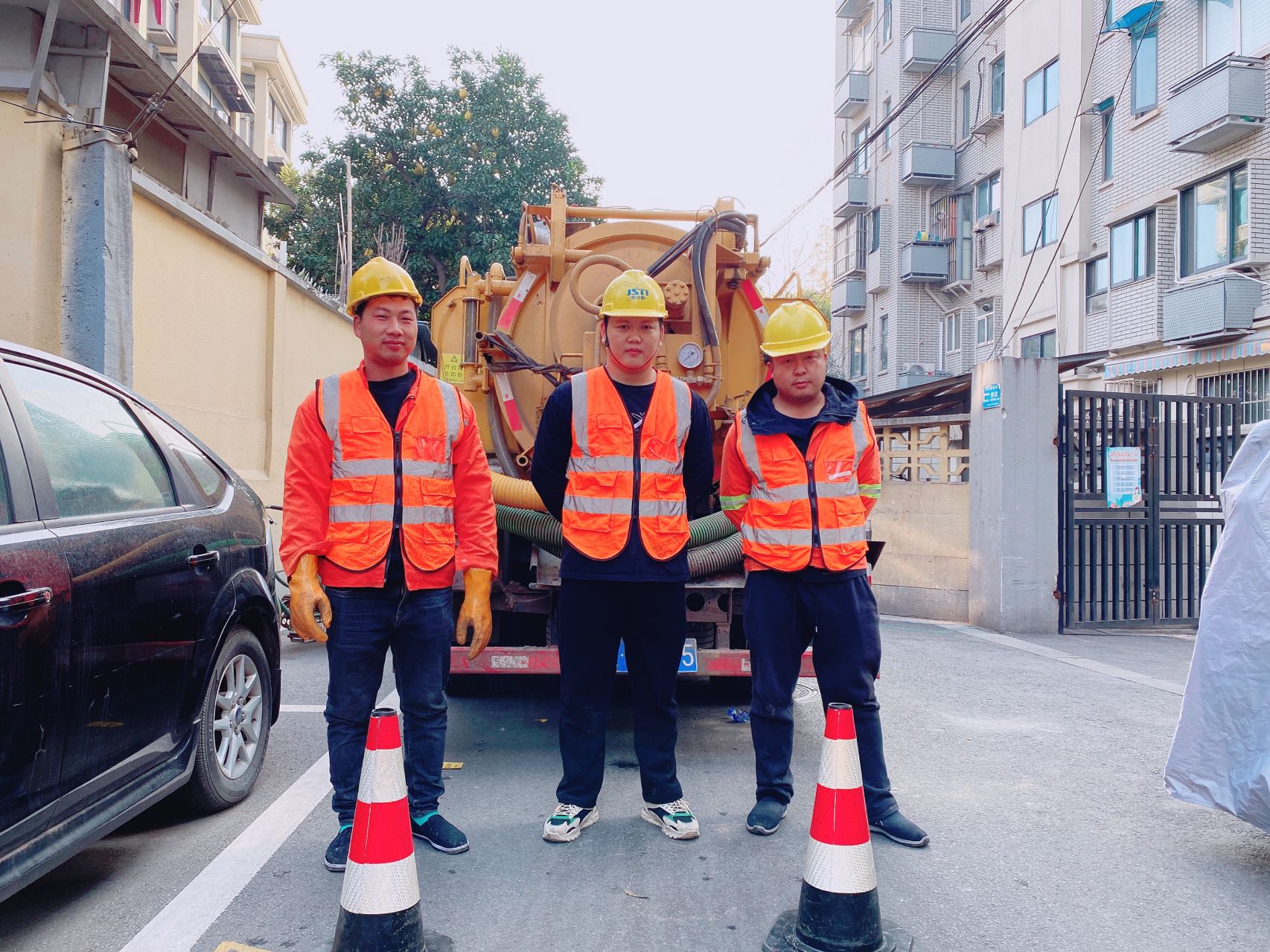 茶亭南京某小区管道清淤检测施工